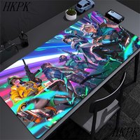 Valorant Mouse Pad Gaming 90x40 Computer HD Custom New Mousepad With Lockedge Mouse Mat Natural Rubber Anti Slip Soft Table Mat
