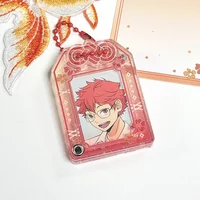 Certificate Photo Pendant Transparent Acrylic Keychain Acrylic Pendant Customizable Photo Holder For Diy Bag Charm Office