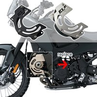 2026 NEW Motorcycle Accessories stainless steel Front Chain Protector Chain Guard FOR Kawasaki KLE500 KLE 500 2026