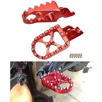AliExpress XCMT Motorcycle Footpeg Foot Pegs Pedals Rests For For HONDA CR CRF 125R 150R 250R 250X 450R 450X 250RX 450RX 250F 450L MX Dirt Bike