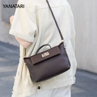 Cowhide genuine leather Luxury handbags female crossbody bags shoulder bag women bags new fashion bag 2026 new luxury small bag