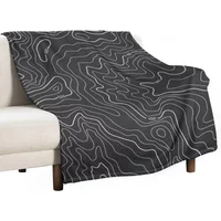Topography Throw Blanket Soft Blanket Camping Blanket Giant Sofa Blanket