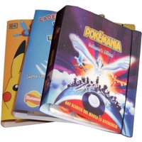 Lote De Tazos Album Suit Pokemon 1st Generation/Attack/League Complete Collection Master Pikachu Milkcaps Round Pogs Chaps Cards