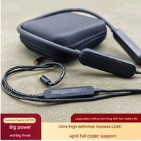 Qualcomm 5181pro Flagship Bluetooth Cable Universal Flat-head MMCX 0.78MM Upgrade Cable 50/300 hours Battery Life LDAC For IE900