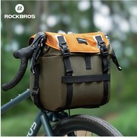 AliExpress ROCKBROS Front Bike Bag Portable Waterproof Shoulder Bag Versatile for Multiple Scenarios 24L Expandable Handlebar Bag