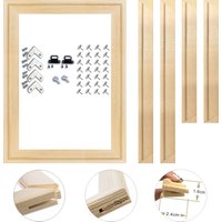 30x40 50x70 70x100cm Canvas Frame Wooden Frames Wooden Photo Oil Painting Canvas Diamond Painting Frames Canvas Wood Wall Frame