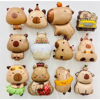 Cartoon Cute Capybara Aluminum Film Ballons Baby Shower Children's Birthday Party Decoration Many Designs Photo Booth Supply
