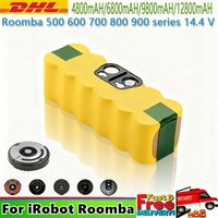 Wiederaufladbarer Akku 14,4 V, 6800 mAh, für iRobot Roomba Serie 500, 550, 560, 600, 650, 698, 780, 876, 900 – Ersatzteil für Staubsauger.