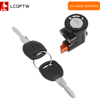 E-Bike Battery Anti-theft Lock with Keys for Himo C20 Foldable Electric Bicycle Battery Lock Safety Protection Spare Parts