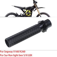 AliExpress PRO AODB CNC AluminumThrottle Grip Handlebar Tube 1PC For Sur-Ron Light Bee X S L1E Segway X260 X160 Electric Bike Motorcycle Accessories