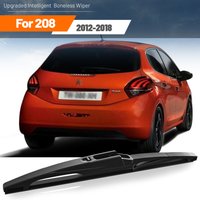 14" Rear Windshield Windscreen Washer Wiper Blade For Peugeot 208 MK1 A9 2012-2018 2013 2014 2015 2016 2017 Car Accessories