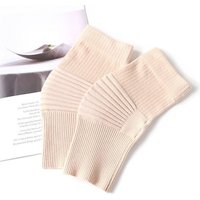 AliExpress NONE 1Pair Cashmere Warm Knee Support Protector Four Seasons Elastic Knitted Bandage knee Pad for Women Cycling Knee Warmer Protector