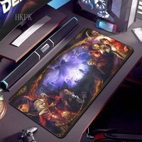 Mouse Pad Gaming Action Adventure Baldurs Gate 3 90x40cm Stitch Edges Rubber Mouse Pad Desk Mat Gaming XXL Non-slip Mouse pad