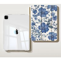 EGYAL Tablet Case for iPad A16 2025 Air 7 13 M3 Case for iPad 10th 10.9 2024 Pro 11 13 Case for Air 4 5 Funda Flower design Case