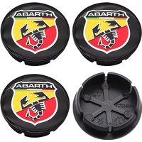4Pcs 50mm 60mm Car Wheel Rim Hub Cap Dustproof Cover for Fiat Abarth 500e Tipo 500 500x Panda Punto 500L Replacement Auto Parts