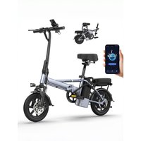 AliExpress ATSANT EB60/EB60 PRO Electric Bicycle Bike 15-37Miles Travel Range 1000W Peak Motor Power Folding E-Bike 14