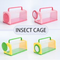 Student Children'S Insect Cage Collector, Insect Catching Toy, Butterfly Cage, Pet Cage, Exploration And Observation Box