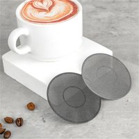 Compatible with AeroPress Original/AeroPress Clear/AeroPress Go Coffee Makers 62mm Stainless Steel Coffee Filter Mesh Reusable