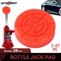 Bottle Jack Pad Support Point Adapter Jacking Removal Repair Tool For 5-8 Ton Bottle Jack Auto Accessories 60x20mm Polyethylene