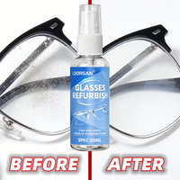 Glasses Refurbish Cleaner Spray 55ML Anti Fog Lens Stain & Dust Remover For Eyewear, Sunglasses, Goggles & Camera Lenses