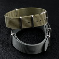 Ribbed Strap For Ballistic Fabric Watch straps Watchband 18mm 20mm 22mm Premium High Quality Nylon Nato Watch Band Accessories