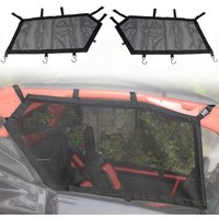 UTV Right & Left Window Net For Can-Am Maverick X3 2017-2021 Window Shade Shield Roll Cage Mesh Net Door Scratch Prevention