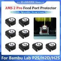 For P2S/H2D/H2S AMS 2 Pro Feed Port Protector ABS Resistant Resistant More durable Resistant to high temperatures for bambu lab