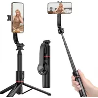 Magnetic Selfie Stick Tripod For iPhone Android Magsafe Phone Tripods Stand With Remote Control Multifunctional Travel Monopod