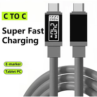240W Quick Charging Cable Dual Type-C Silicone Material 10A High-speed Charger Wire For Samsung Huawei Xiaomi Data Cord 2026 New