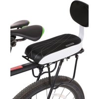 AliExpress SEKINEW Bicycle Back Seat Bicycle Child Seat Cover Bike Rack Rest Cushion With Back Saddle Cycle Accessories Parts Bicicleta PU Leather