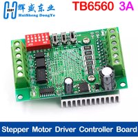 TB6560 Upgrade Version TB6600 NEMA17/NEMA23 Stepper Motor Driver Driver Board 3A 32 Subdivision Not Easy to Burn