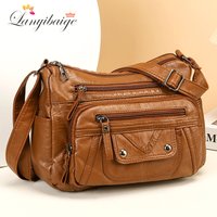 High Quality Leather Handbags Women Bags Luxury Brand Designer Shoulder Crossbody Hand Bags for Women 2024 Purses and Handbags