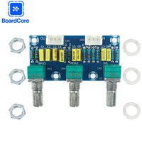 XH-M802 Passive Tone Control Board Hi-Fi Audio Preamplifier Module for Bass/Treble Adjustment Preamp EQ for Amplifier