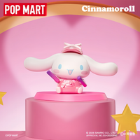 POP MART X Sanrio Characters Pink Party Series Blind Box Collectible Figure Desktop Decor Hello Kitty Surprise Toy Birthday Gift