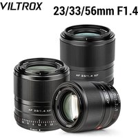 VILTROX 23mm 33mm 56mm F1.4 Auto Focus APS-C Camera Lens For Sony E ZV-E10 a7 a6600 A7R A7IV A9II Fujifilm X Nikon Z Mount Lens