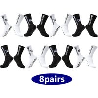 8pairs men women unisex anti slip grip football baseball socks towel bottom breathable shockproof athletic exercise