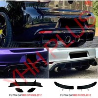 Diffuser Golf 6 MK6 R GTI 2009-2012 Rear Bumper Lip Spoiler For VW Golf6 Accessories Auto Exterior Modification Parts Car-style