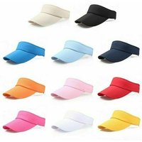 Men Women Hat Vizor Sun Visor Adjustable Sports Tennis Golf Headband Cap Unisex