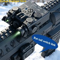 Red Green Laser DBAL A2 Style White LED Aiming Indicator For 20mm Rail Outdoor Sport Toy Model Accessory