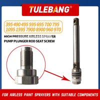 High Pressure Airless Sprayer Pump Plunger Rod Seat Screw 395 490 495 595 695 700 795 1095 1595 7900 8900 960 970 Spray Tool Acc