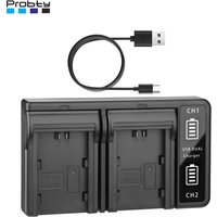 Fast Dual USB Charger for Sony NP-FZ100 Battery for Sony ZV-E1, FX3, FX30, A1, A9 II, A7R V, A7S III, A7 IV, A6600, A7C Cameras