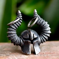 new 3D Ancient black Pendant Biker Punk Collection Viking Mask Neckalce For Man Jewelry for hip hop gift free shipping