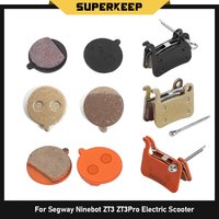 For Segway Ninebot ZT3 ZT3Pro Electric Scooter Brake Pads Front Rear Whell Disc Brake Semi Full Metal Pad Replacement Parts