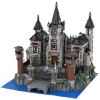 6726PCS Medieval Castle Bricks Set DIY Assembly Model Fit Standard Building Blocks Educational Toy Birthday Gift