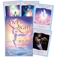 44pcs Love Light Divine Guidance Oracle Cards Playing Board Game Oracle Card 11*6.5cm