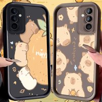 Capybara Case for Samsung Galaxy A53 A50 A50S A36 5G A35 A34 A33 A32 A30 A26 A24 A23 A22 A20 A16 A15 A14 A13 A12 4G A06 Cover