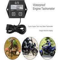 AliExpress kankeirr Digital Display Engine Tachometer Timer Instrument Induction Tachometer Suitable for Motorcycle Engine Chain Saw Bicycle Boat