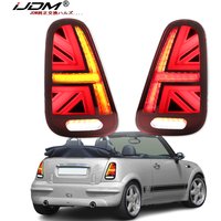 iJDM Car Union Jack Rear Tail Lamps Assembly For Mini Cooper R50 R52 R53 w/Turn Signal,Tail/Brake and Reversing Lighting 01-2007