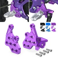 For Surron light bee X Foot Pegs Footrest Bracket Package For Sur-ron light bee S L1E For Segway X160 X260 Electric Dirt Bike