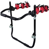 Trunk Mount Rack Support 3 Bikes Heavy-Duty Car Rear Bike Carrier Luggage Rack Compatible with Trucks SUVs Minivans
